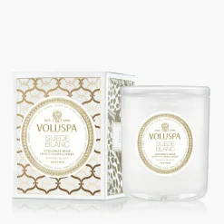 Suede Blanc|Voluspa Hot